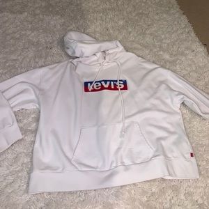 Levi’s white hoodie